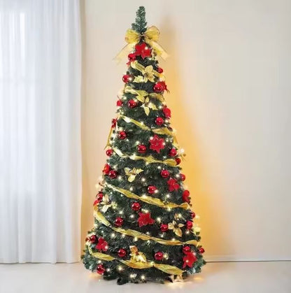 Foldable Pop Up Decorated Christmas Tree