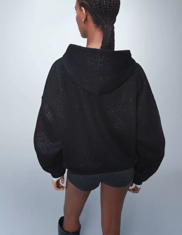 Midnight Glitter Hoodie