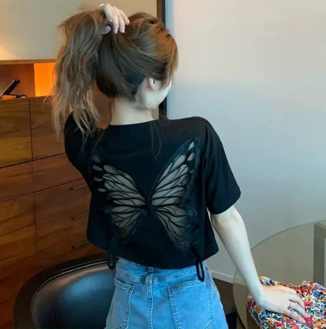 Midnight Butterfly Shirt
