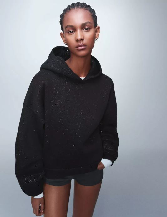 Midnight Glitter Hoodie