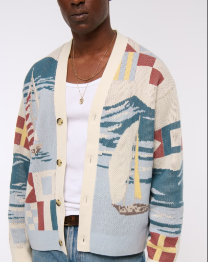 Ocean Flagline Sweater