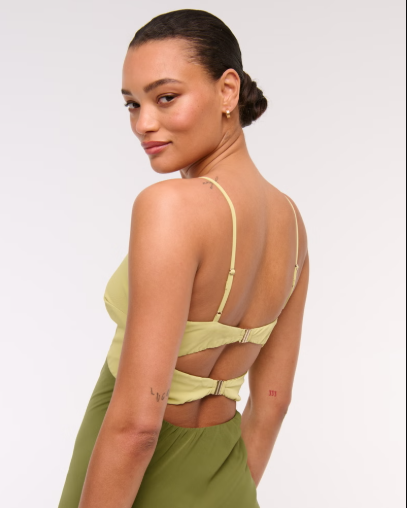 Two Tone Temptation Maxi Dress