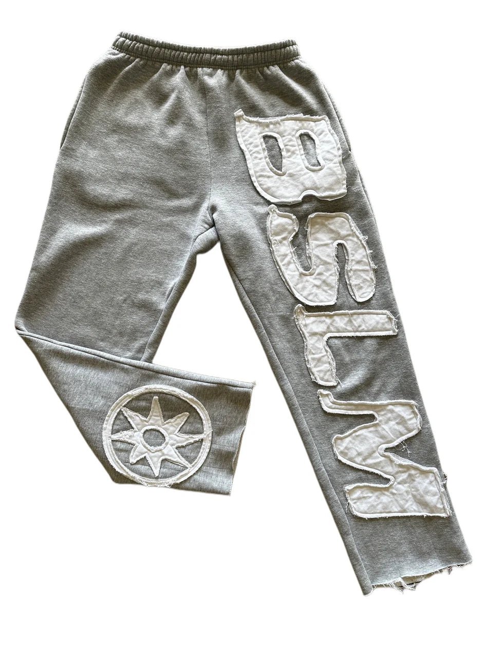 Viral Patched Sweatpants