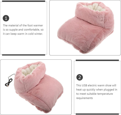 Comfy Foot Heated Slippers