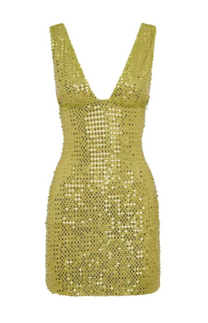 I Believe In You Beaded Mini Dress
