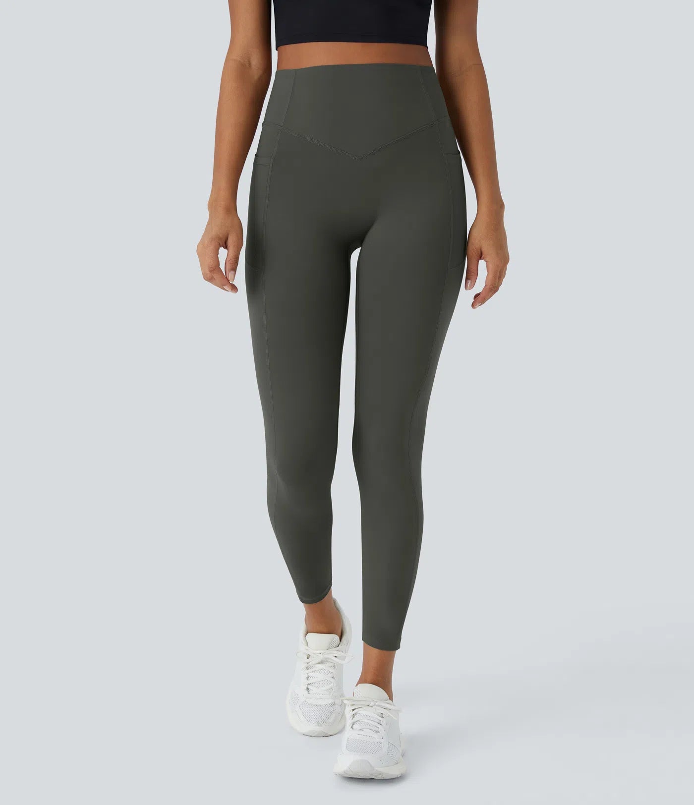 Halara UltraSculpt™ High Waisted Scrunch Butt Lifting Tummy Control Pocket Shaping Training Leggings