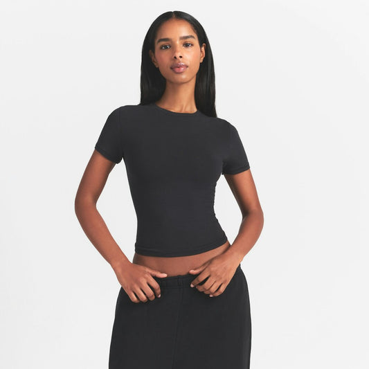 SKIMS Cotton Jersey Crewneck T-Shirt