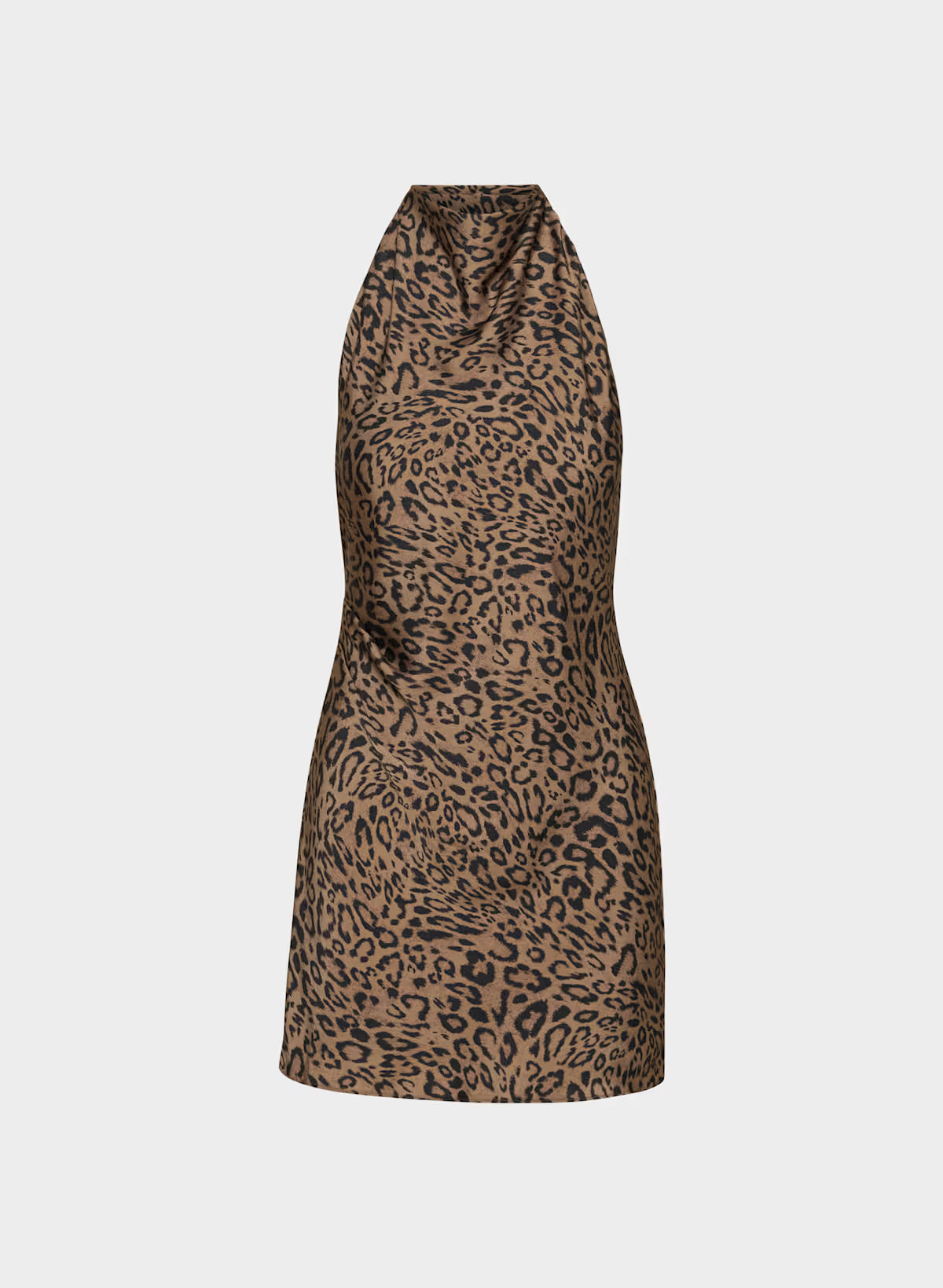 Babaton Mini Dress Cheetah Print  Back View
