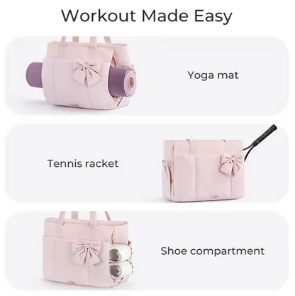 Smart Bow Tote Bag