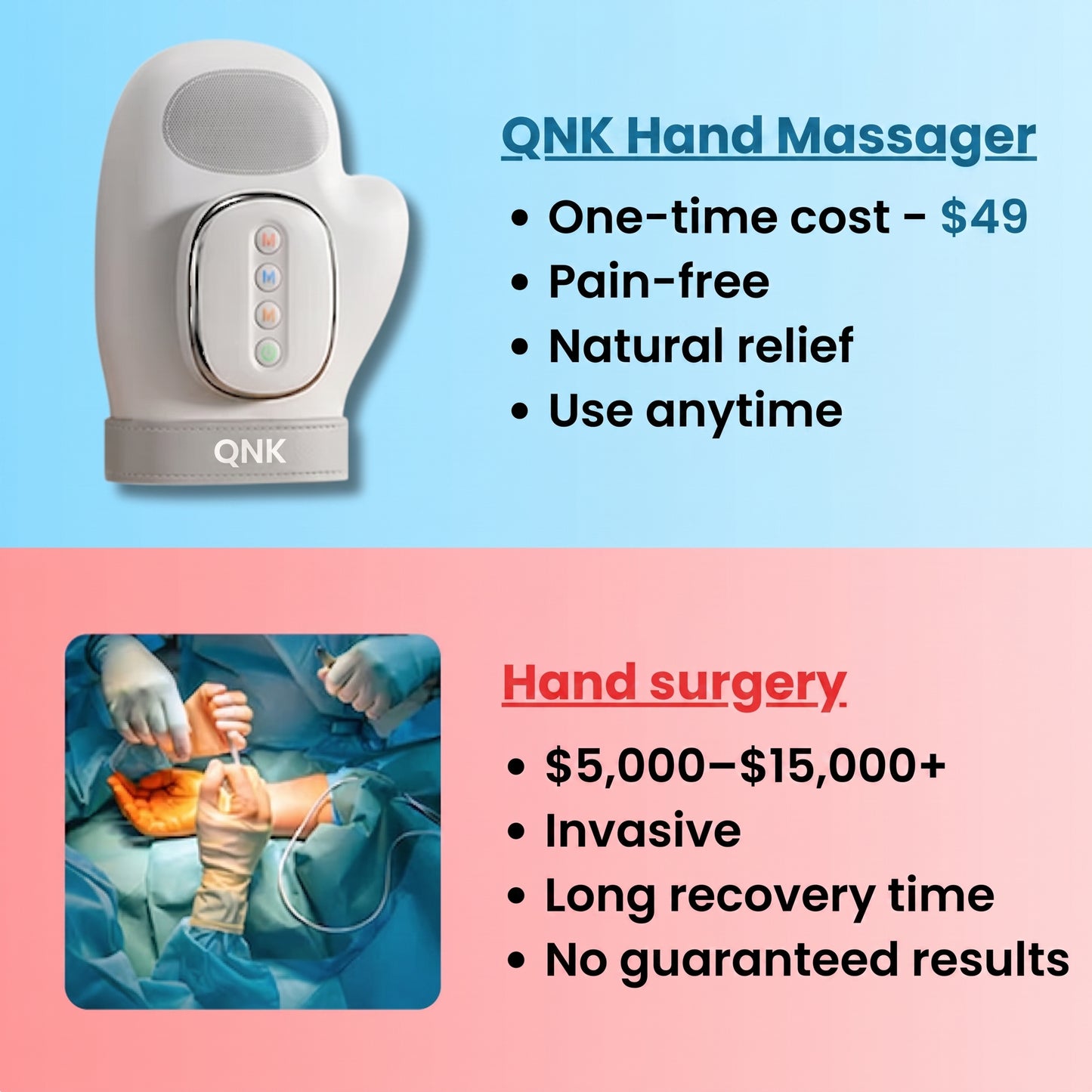Air Compression Hand Massager