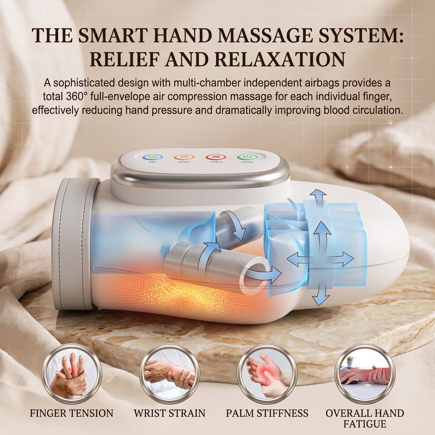 Air Compression Hand Massager