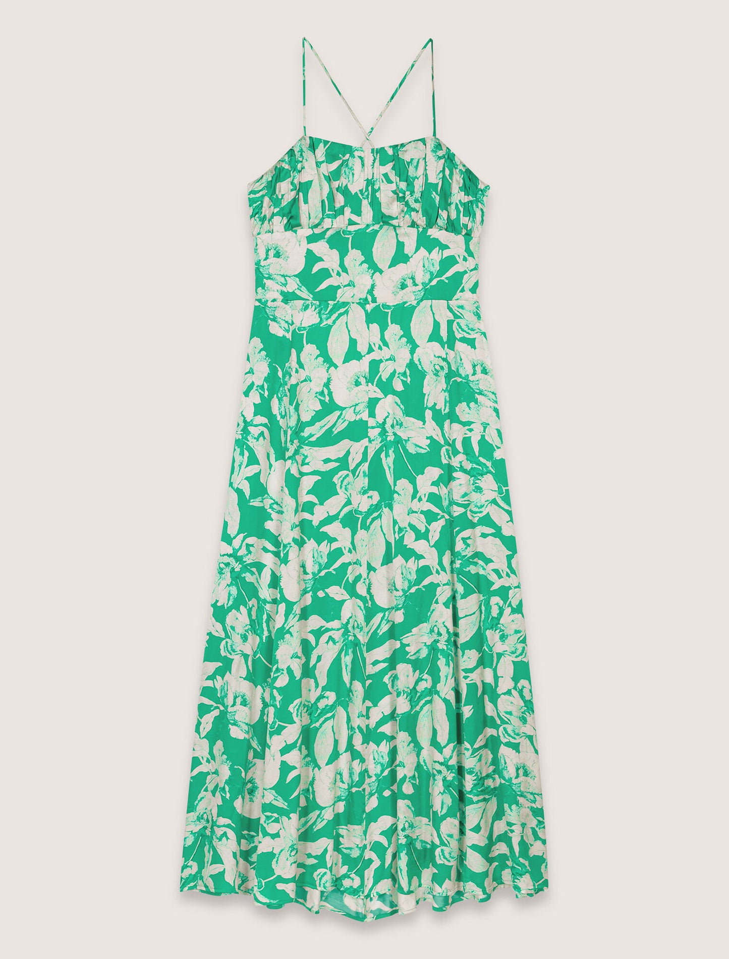 Floral patterned maxi dress