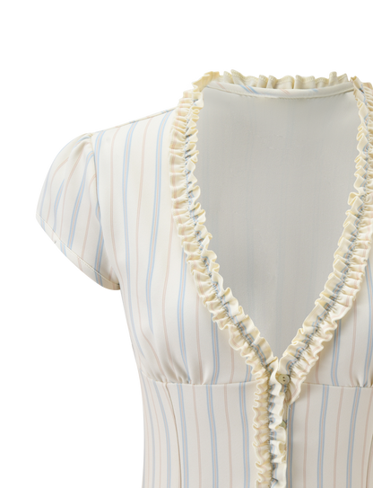 VALERIE RUFFLE TOP