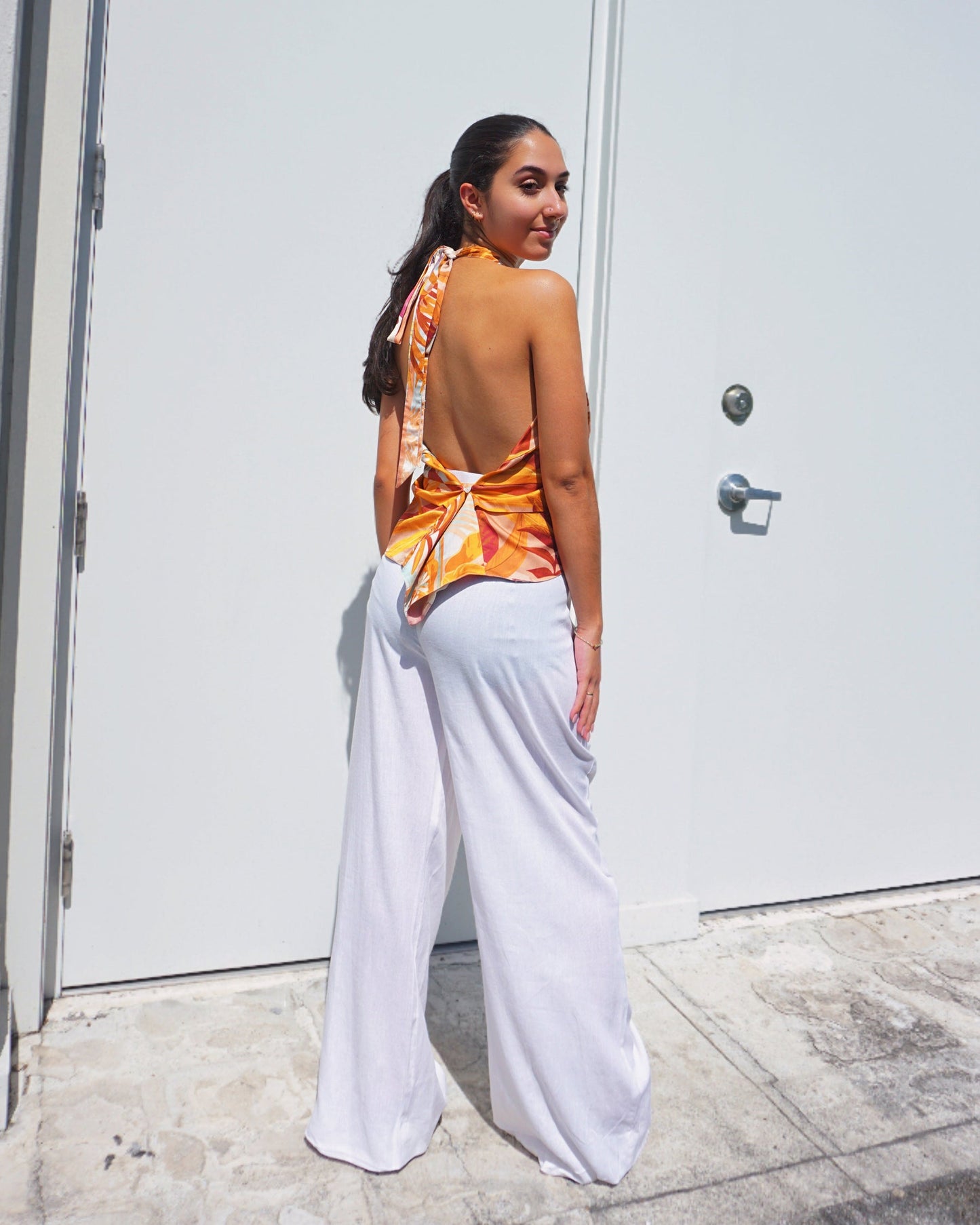 Adjustable Button Pant