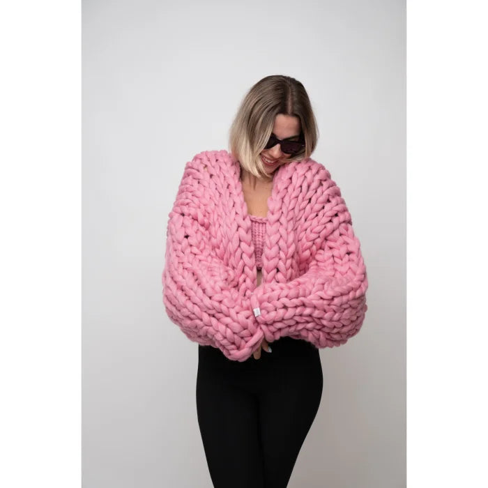 Monochrome Chunky Cardigan