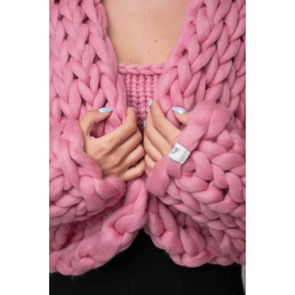 Monochrome Chunky Cardigan