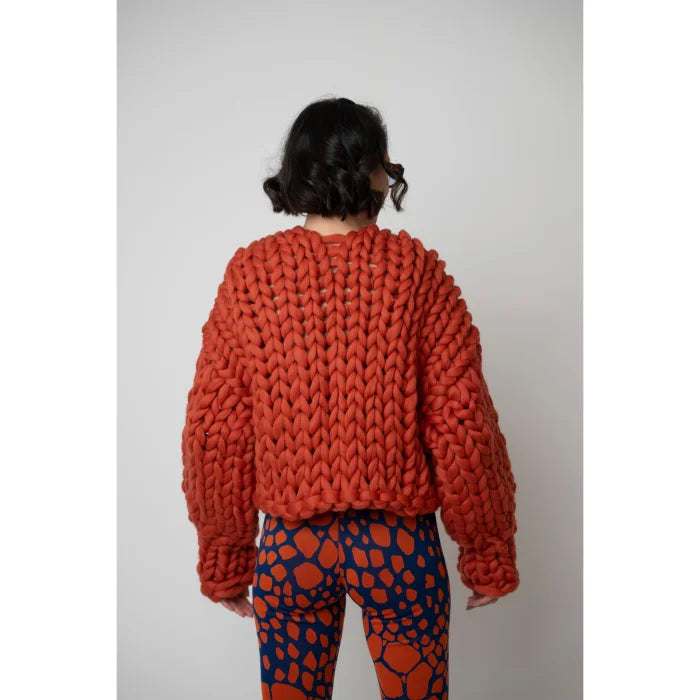 Monochrome Chunky Cardigan