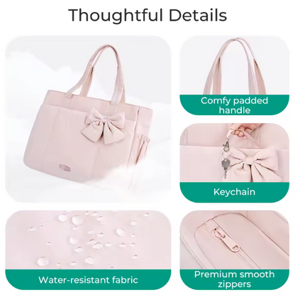 Smart Bow Tote Bag