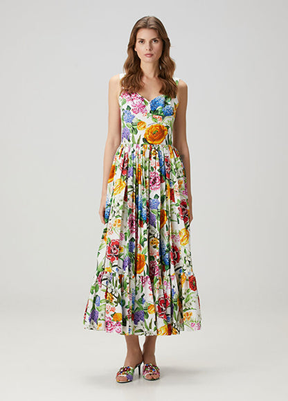 Flora Muse Midi Dress