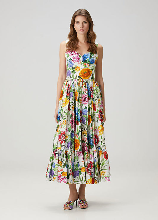 Flora Muse Midi Dress
