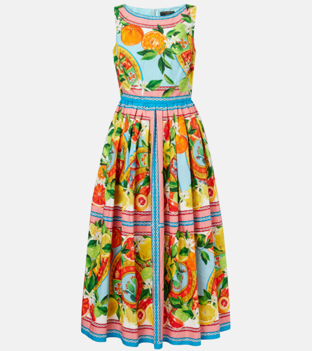 Azure Midi Dress