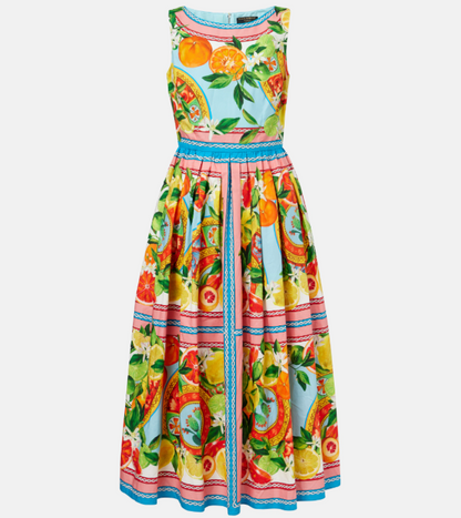Azure Midi Dress