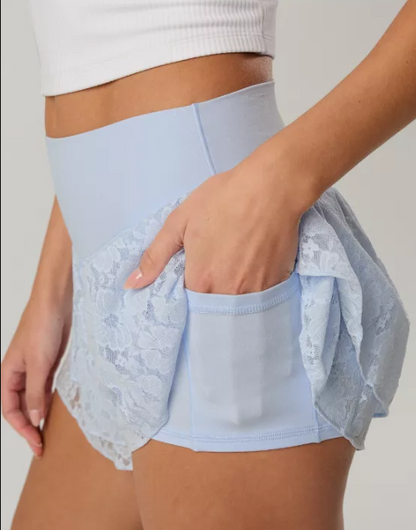 Sky Petal Shorts