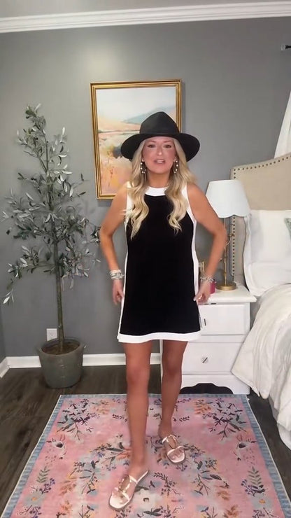 Sharp Edge Mini Dress