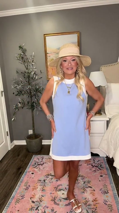 Sharp Edge Mini Dress
